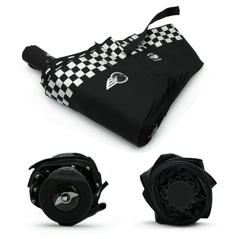 Skup Car styling parasol automatyczny akcesoria prezent dla Mini Countryman Cooper Clubman R55 R57 R58 R59 R60 JCW F54 F55 F57 R56