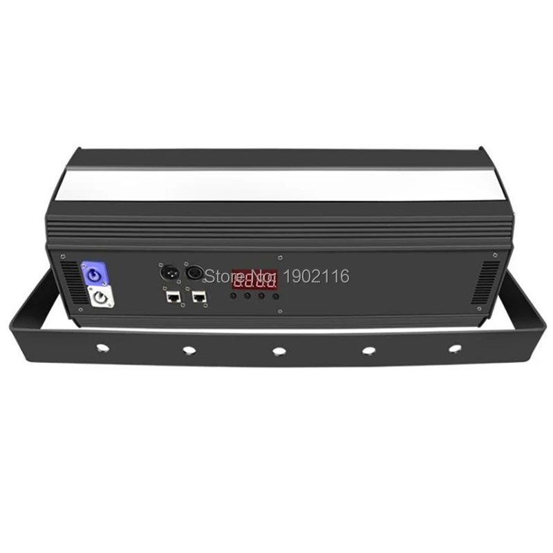 2 шт./партия 1200 светодиодный RGB 3в1 светодиодный стробоскоп DMX 600 Вт Светодиодный светящийся сценический красочный эффект для музыкального