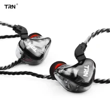 TRN X6 наушники 6BA драйвер устройства наушники 6 балансных арматура HIFI монитор этапе Спорт Бег Съемная 2Pin fone де ouvido
