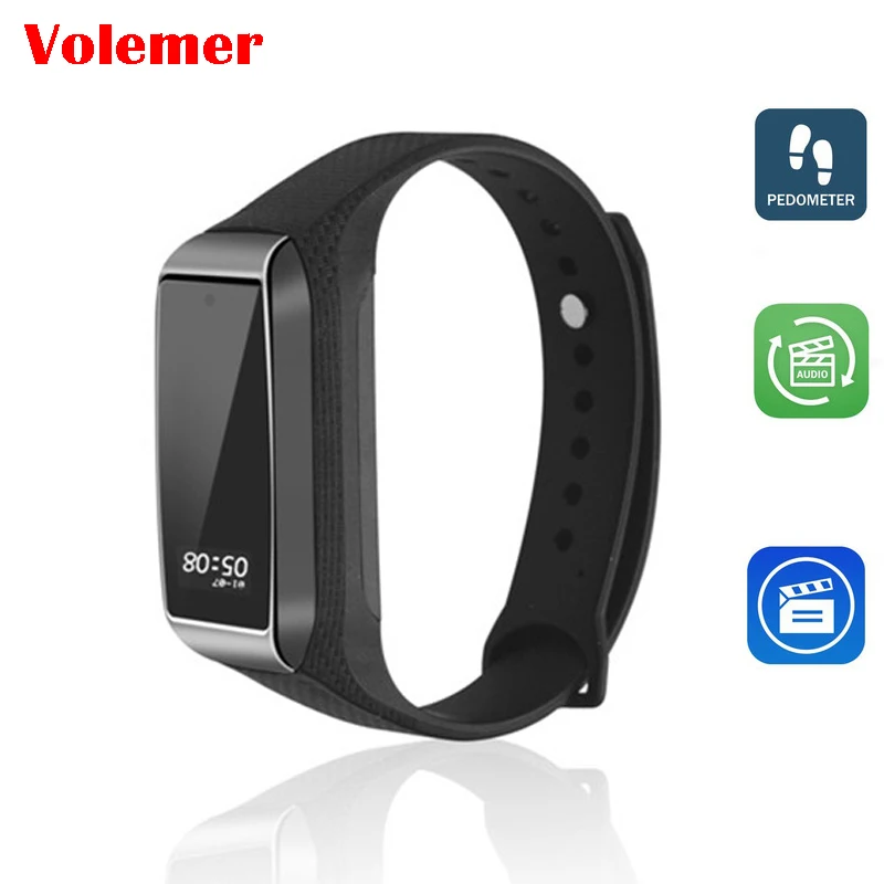 

K68 Micro Camera Smart Band Action Camera HD 1080P Mini Camcorder Wristband Secret Camera Sports Mini Kamera Pedometer Bracelet