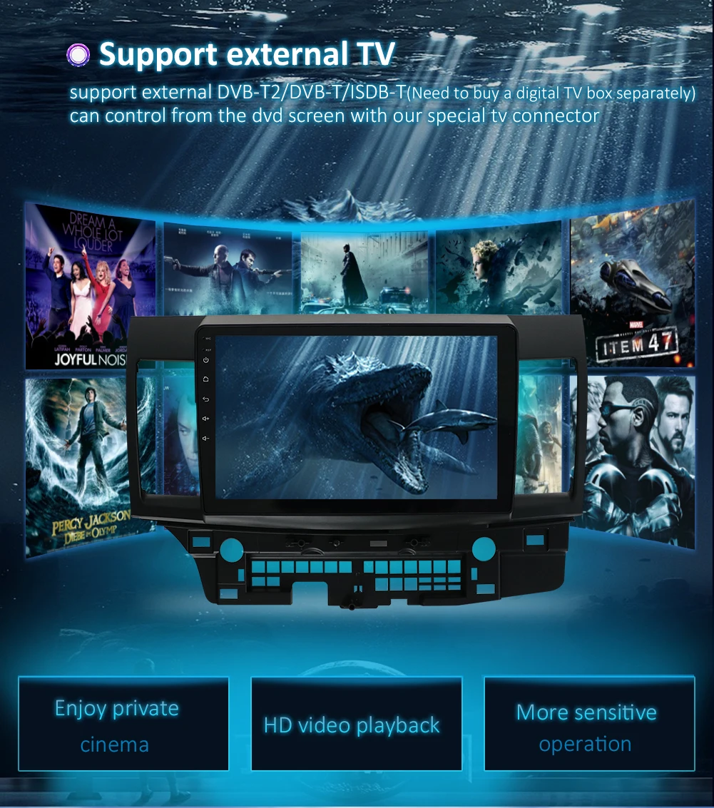 Perfect 2G/4G RAM Android 9.0 for Mitsubishi Lancer stereo multimedia head unit GPS Radio car radio gps player stereo gps 48