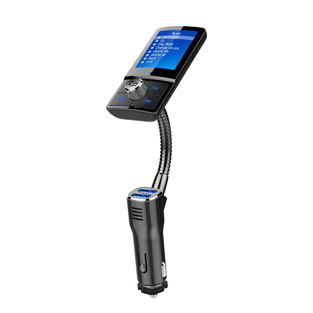 

Bluetooth 4.2 FM Transmitter Handsfree Car MP3 Player QC3.0 USB Charger YAN88