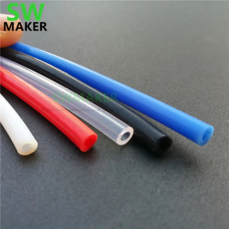 SWMAKER синий/красный/белый/черный PTFE труба 3D принтер части для RepRap росток J-head Hotend