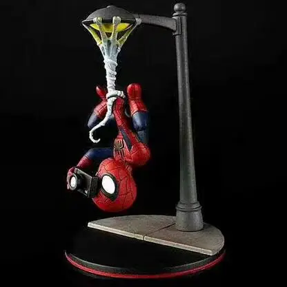 

13CM Anime movie figure Superhero Spiderman camera action figure collectible model toys for boys 311