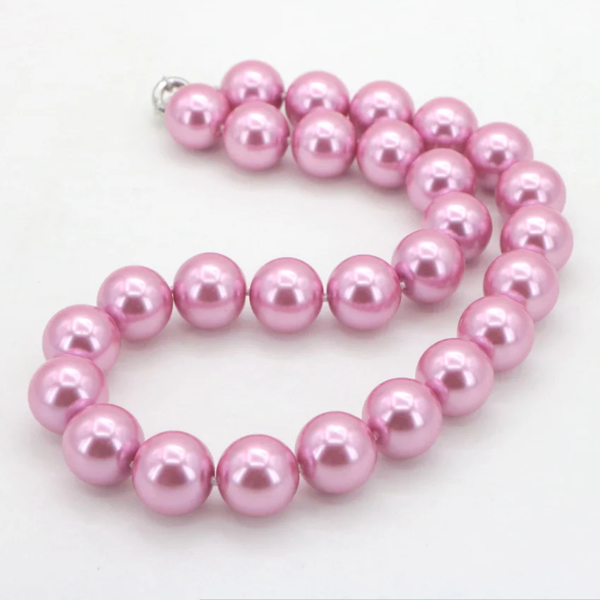 Shell Pearl Necklace  (8)