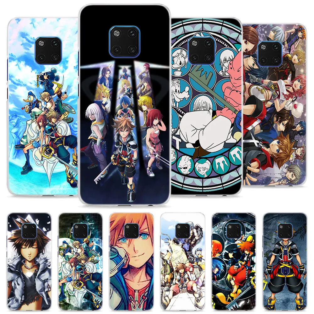 

Anime Kingdom Hearts Case Cover for Huawei Mate 10 20 Lite Mate 10 20 Pro P20 Lite P Smart 2019 Hard Phone Case