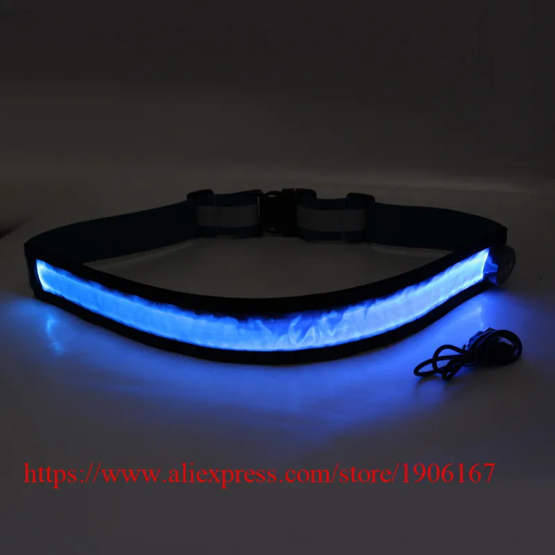 Hot Sale LED Flashing Party Waistband Safety Reflective Belt Girdle For Event Supplies | Дом и сад