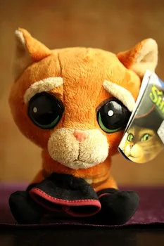 

Shrek Plush Toys,Magic Cat, Puss in Boots, Lovely Big Eyes Cat Plush Toy, Monsters Toy