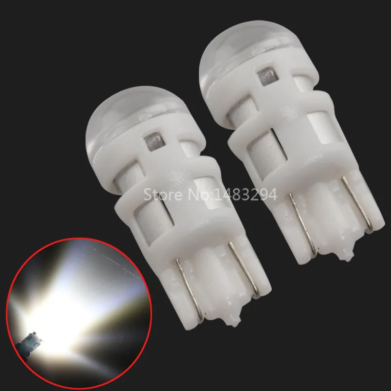 2 шт. белые светодиодные лампы T10 W5W 168 194 1SMD 3030 1smd 12 В|light 12v|light ledlight led 12v |