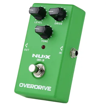 

Free Shipping Vintage Overdrive Booster Guitar Effect Pedal True Bypass Design Warm tube natural overdrive sound Guitar Pedal