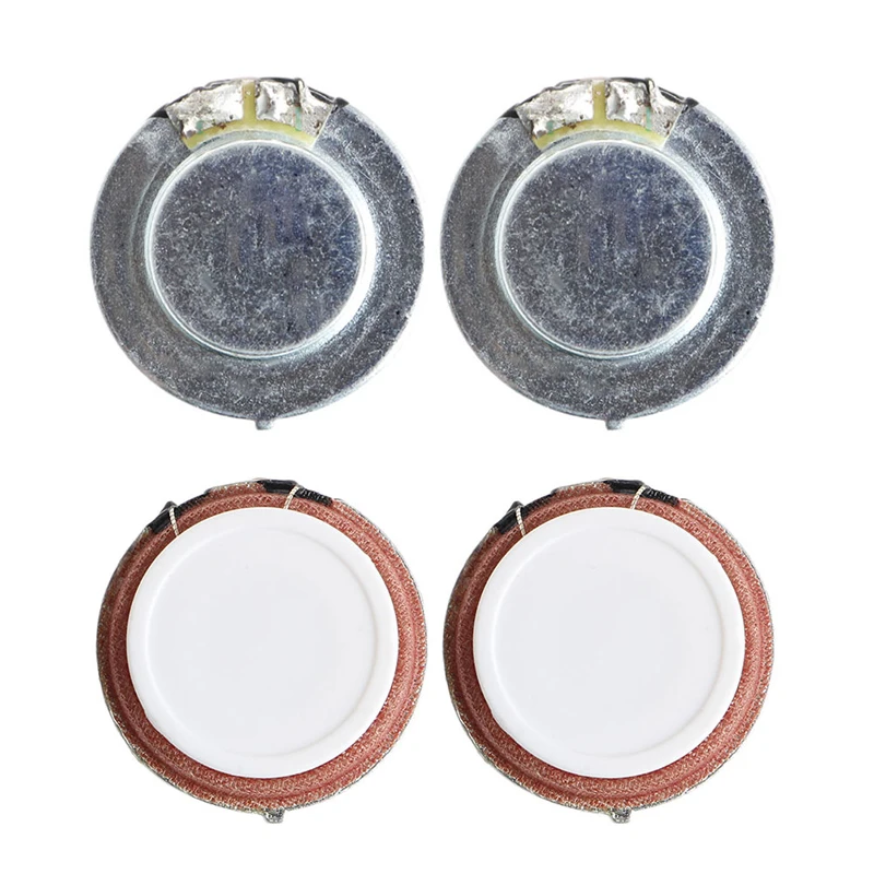 

OOTDTY 2Pcs 27mm Speaker Vibration Resonance 3W 4 Ohm High Fidelity Audio Stereo New