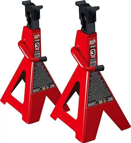 Mr Cartool 2 шт. автомобильные домкраты 3 тонны ёмкость большой красный сталь Jack для
