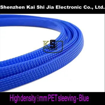 

32 feets 8mm tight PET braided cable sleeving suit for 20~28mm cables