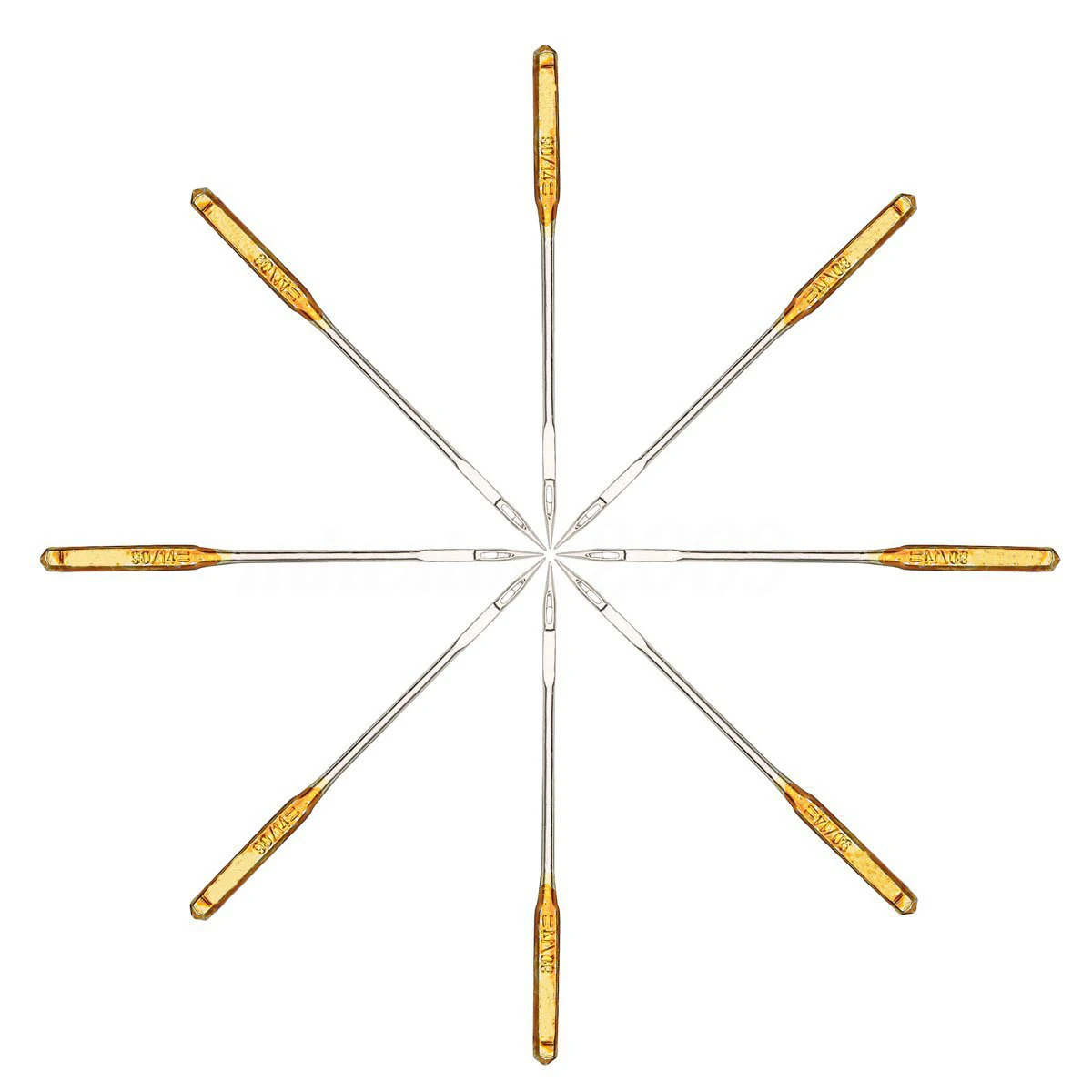 JX-LCLYL 50pcs New Sewing Machine Needle Regular Ball Point Size 90/14 No.14 For Singer