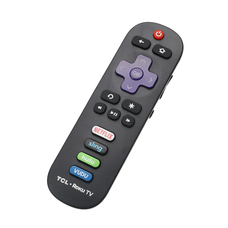 

New Original RC280 Remote Control work for TCL ROKU TV Television 55FS3750 w Hulu Vudu Keys