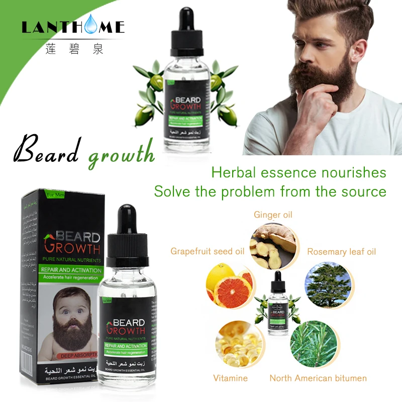 Натуральный Органическая борода масло борода воск бальзам для товары выпадения волос продукты оставить в кондиционер для ухоженного