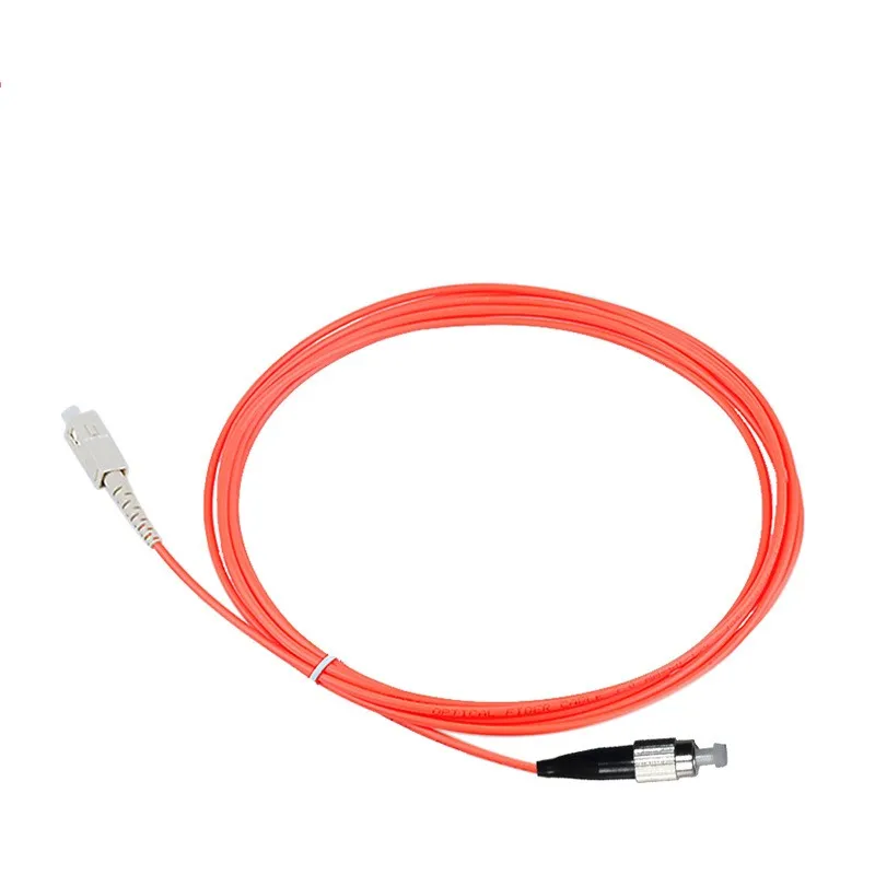 

3m LC SC FC PC UPC Patch Cord Simplex OM1 Multimode PVC (OFNR) 2.0mm Fiber Optic Patchcord