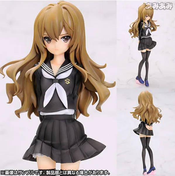 

25cm Tiger x Dragon Aisaka Taiga Toradora 1/6 Scale Action Figures PVC brinquedos Collection Figures toys for christmas KB0121