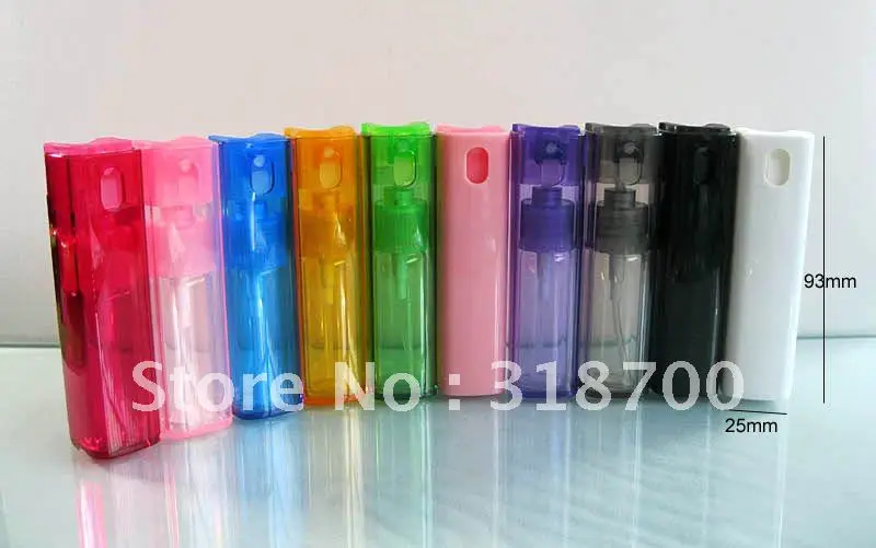 

Free shipping,20/Lot 10ml square refillable perfume bottle, 10ml sprayer bottle, fragrance and perfume,cosmetic container
