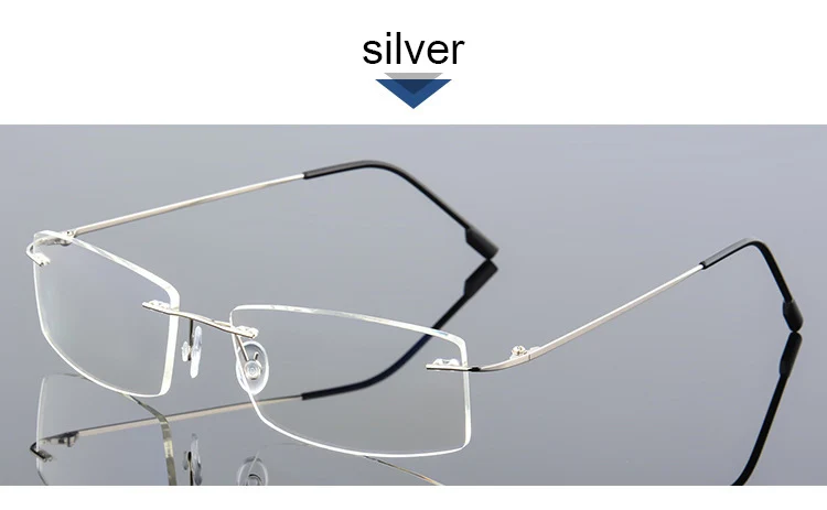 Анти-синий светильник, компьютерные очки без оправы, складная оптическая оправа для очков, гибкая оправа для очков по рецепту, прозрачные линзы Z0 - Цвет оправы: z-2