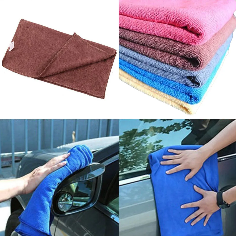 Супер автомобильный абсорбент полотенце из микрофибры для автомобиля Очищающая высушивающая ткань очень большой размер 30*70 см сушильное полотенце Уход За Автомобилем# YL6