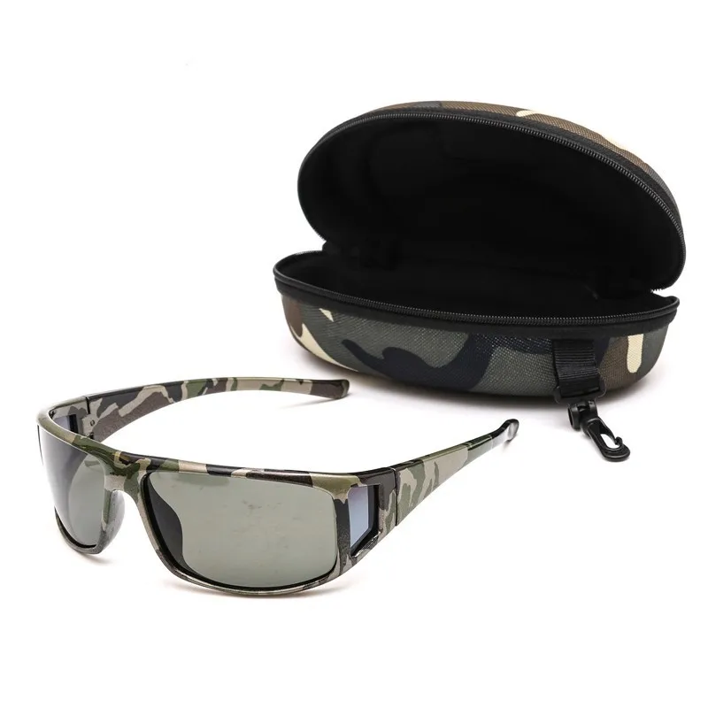 Maximumcatch, камуфляжная оправа, поляризационные солнцезащитные очки для рыбалки, серые, желтые и коричневые на выбор, солнцезащитные очки для рыбалки - Цвет: Grey Color