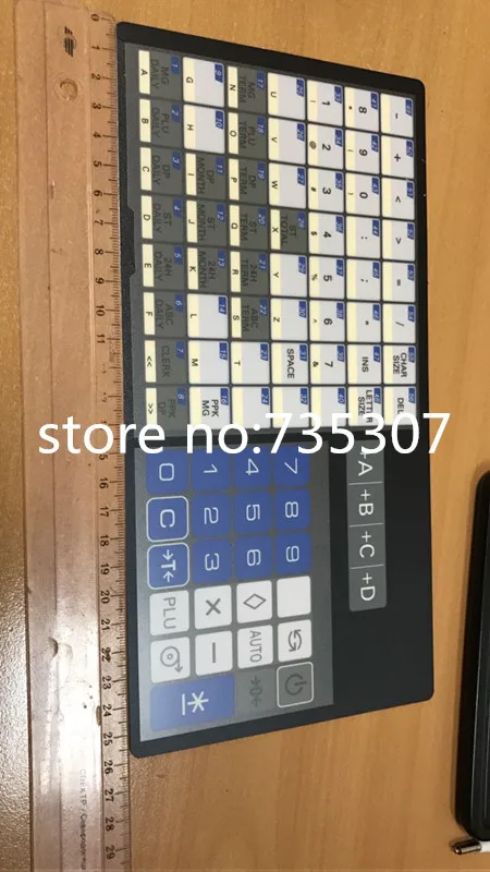 

new original english version sm500 keyboard film / overlays for DIGI sm-500 scale