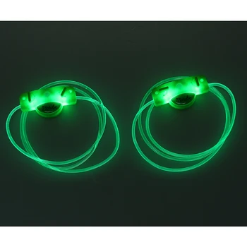 

Fashion Boutique LED Shoelaces Light up Flashing Shoe Laces or Fluorescence Shoelaces- Rave Party Accessories,led,green