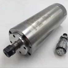 800 Вт ЧПУ мотор шпинделя ER11 с водяным охлаждением 220 В 158 кВт 65*24000 мм об/мин высокоскоростная гравировка