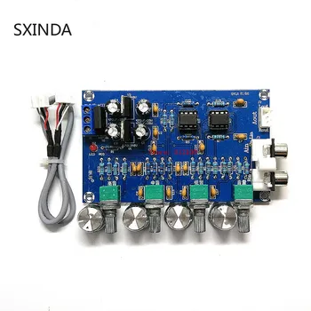 

XH-M164 Preamp amplifier Tone Board NE5532 With 4 Way Adjustment AC12-15V