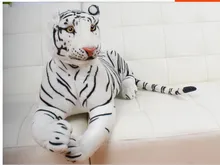 big plush tiger toys lovely white tiger toy stuffed tiger doll white tiger pillow birthday gift 90cm