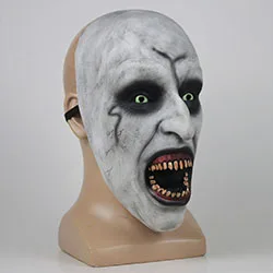 The Nun Horror Mask Cosplay Valak Scary Latex Masks With Headscarf Full Face Hel&hellip;