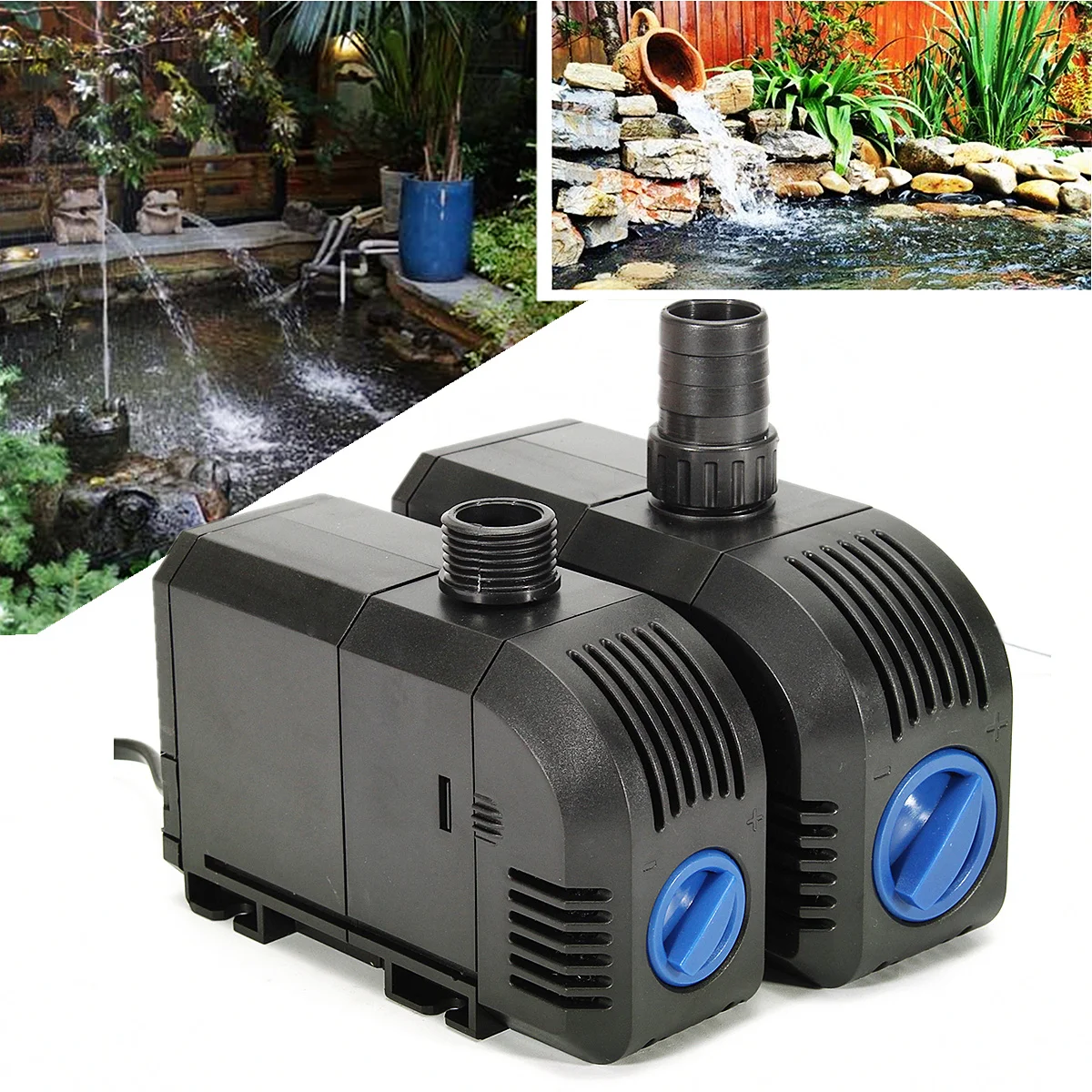 

20W/25W US Plug Electric Submersible Water Pump for Fish Tank Garden Pool Pond Fountain Adjustable Aquarium Water Pump