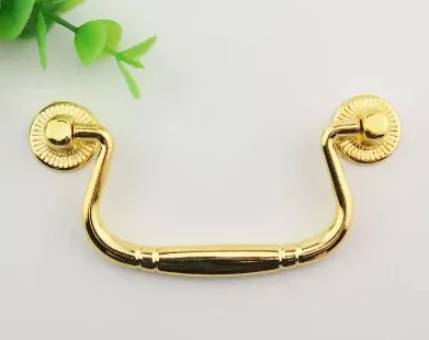 

102*49MM For Hardware supplies Cabinet wardrobe door drawer door handle vintage simple European Zinc alloy handle