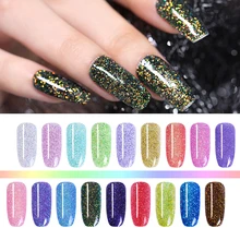 NICOLE Дневник 10 мл голографическая система погружения дизайн ногтей Пудра Хамелеон лазерный Блеск мерцающие украшения быстро сухой французский