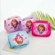 Новая сумка из искусственной кожи для девочек, детская сумочка София с героями мультфильмов, Детская сумка принцессы, женская кожаная сумка на плечо, мини-сумка