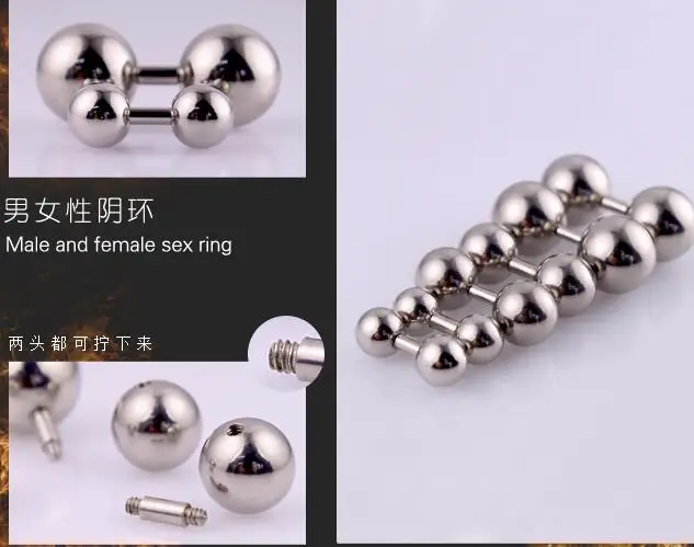 nose rings 1 Piece 4mm Bar Stainless Steel Straight Barbell Rings PA Ring Nose Rings Body Piercing Jewelry