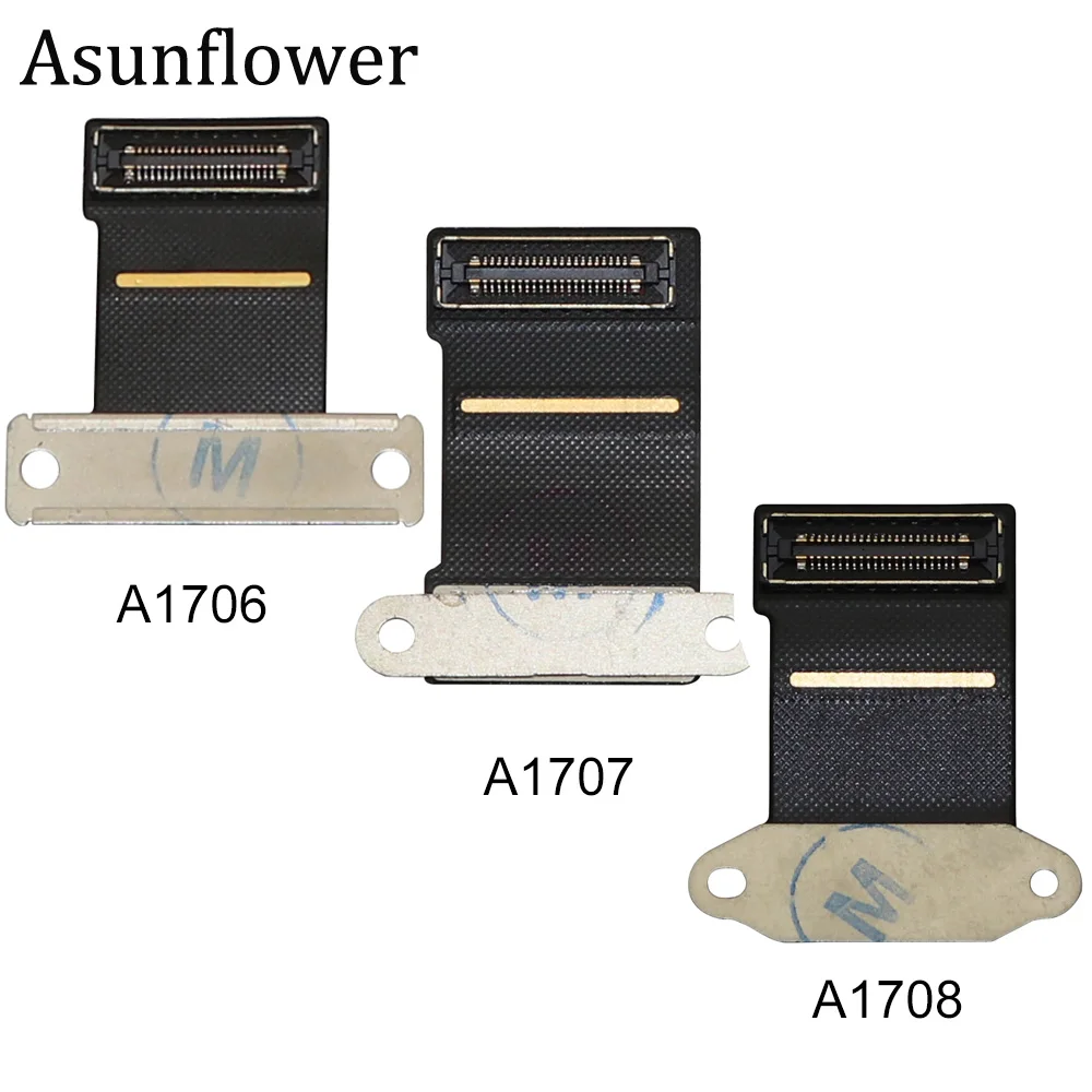 

Asunflower Laptop A1706 A1707 A1708 LCD LED LVDs Screen Display Flex Cable For Macbook Pro Retina 13" 15" 2016 2017 Year Cable