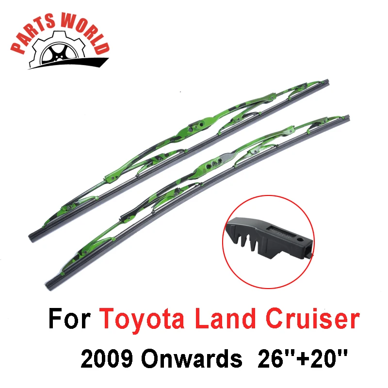 Щетка стеклоочистителя для Toyota Land Cruiser резиновая щетка передних очков 26 + 20 дюймов