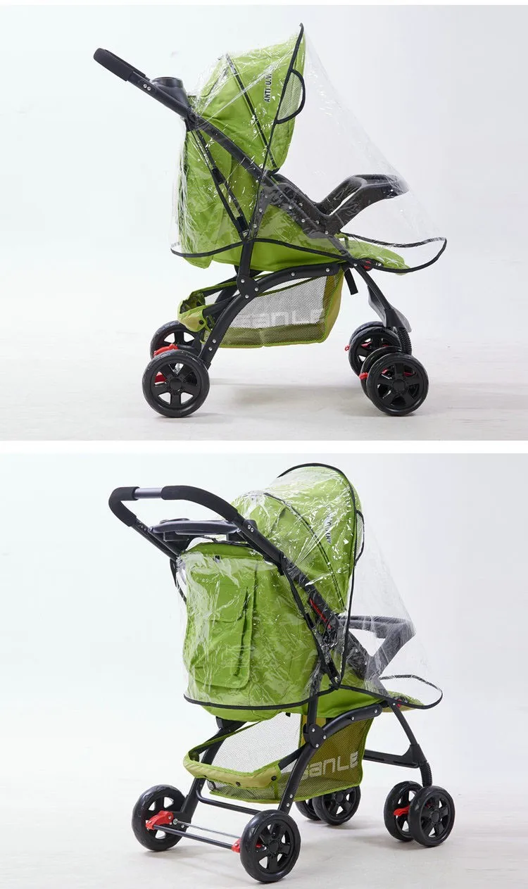 Высокое качество детская коляска дождевик Универсальный непромокаемый чехол от дождя и пыли Ветер Щит Аксессуары для коляски пончо