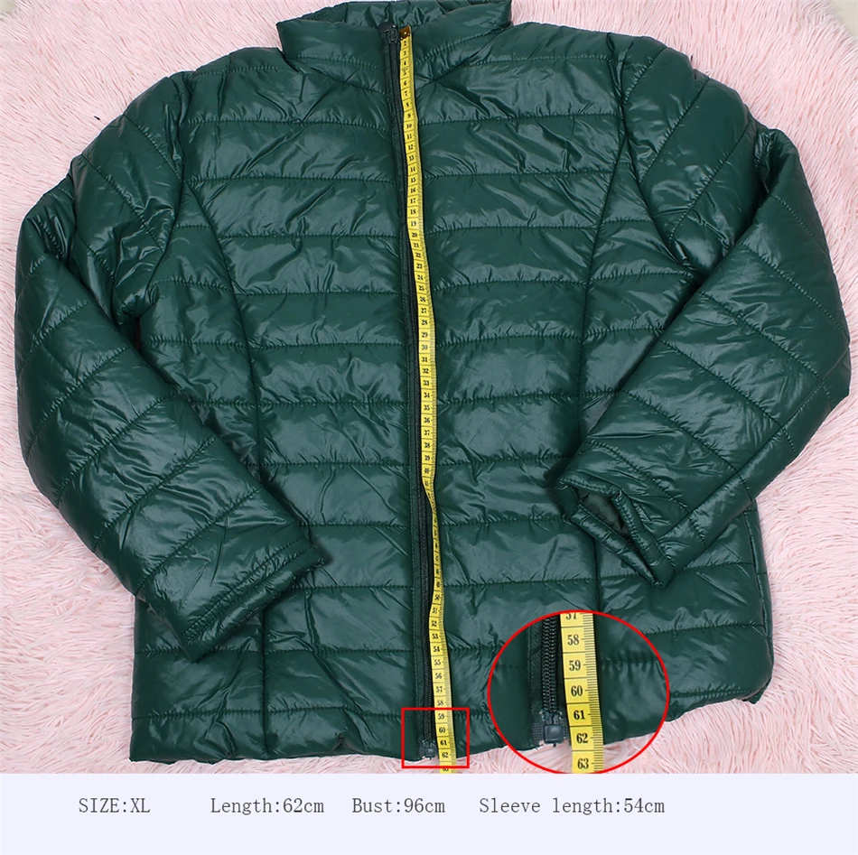 Большой Размер 4XL 5XL ультра-светильник Женская куртка из хлопка модная уличная бейсбольная куртка зимняя повседневная ветрозащитная верхняя одежда