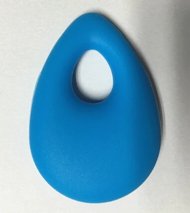 sky blue Угол Tear силиконовые Цепочки и ожерелья Детские Жевательные Силикона Бусины для ювелирных изделий BPA Бесплатно Детские Жевательные Tear силиконовый Прорезыватель - Цвет: sky blue
