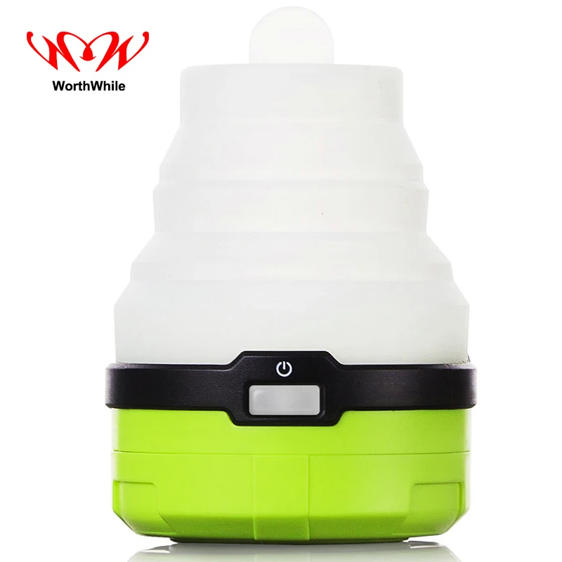 WorthWhile Portable LED Tent Light Outdoor Camping Travel Accessories Equipment Hanging Lamp