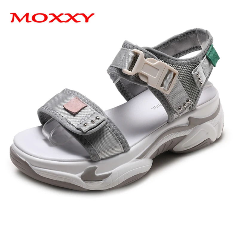 2019 New Fashion Summer Comfort Platform Sandals Women Shoes Femme Wedge Chunky Sandals Casual Sport Sneakers sandalias mujer