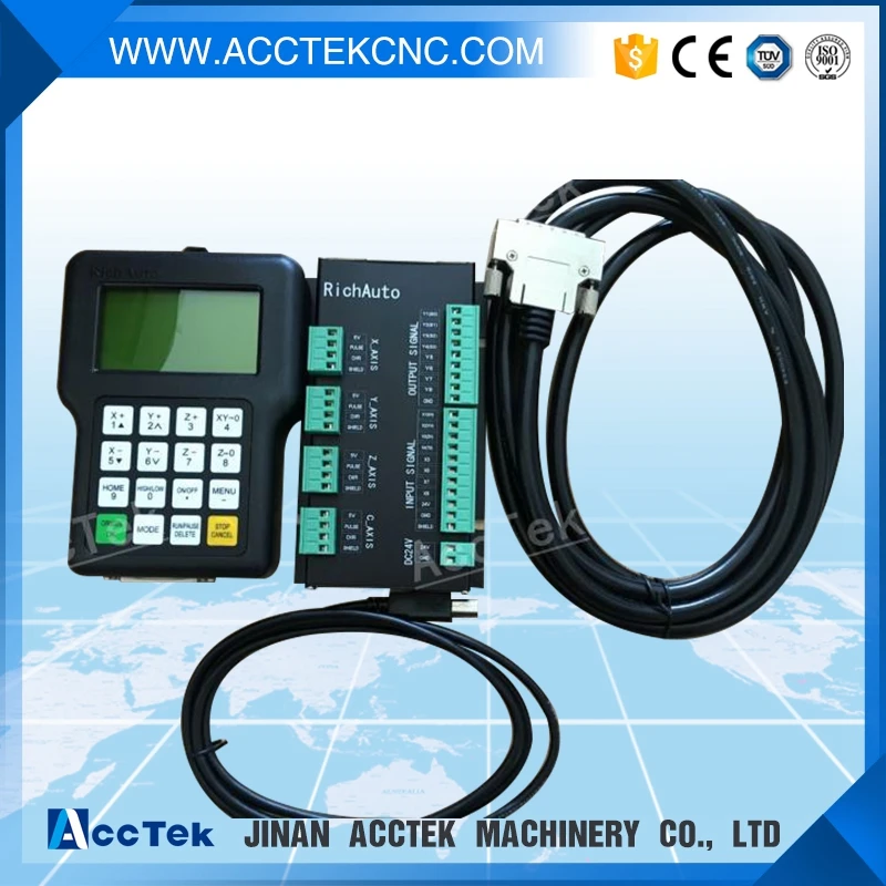 

RichAuto DSP A11 CNC controller 3 axis Controller remote For CNC Router