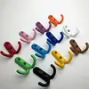 Colorful Hooks Decorative Hangers Coat Hangers Hooks Hook Wall Towel Hanger Double Hooks Red Purple White Black Orange Blue ► Photo 2/6