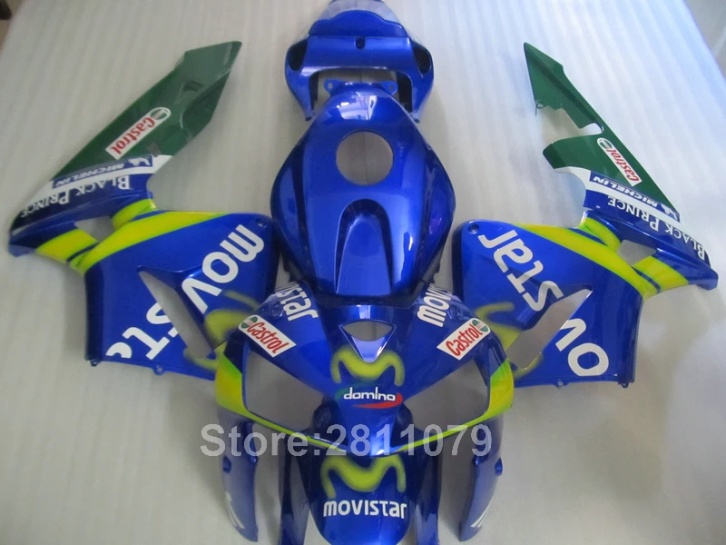 Литье под давлением 100% подходит для Honda CBR600RR 05 06 синий зеленый набор обтекателей 2005 2006 HN17|cbr600rr 2005|2005 cbr600rrcbr600rr