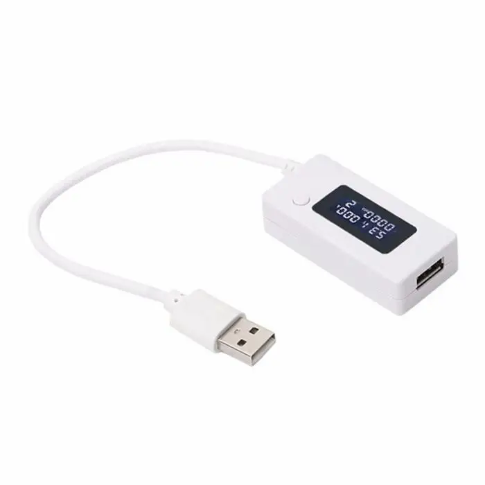 Мини ЖК-дисплей USB вольтметр мобильный зарядное устройство для телефона тестер ALI88