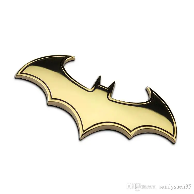 Бэтмен супер герой против Халка Гоку Хромированная Металлическая Эмблема для машины 3D стикер-значок на автомобиль украшения транспортных средств наклейки герой Возврат Стиль логотип
