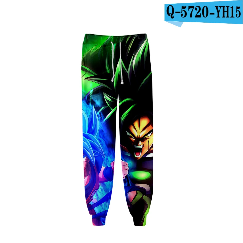 Лидер продаж, супер Broly 3D брюки с драконом, Модные осенние штаны в стиле хип-хоп для мужчин и женщин, с принтом Dragon Ball, супер Broly, 3D, Детские повседневные брюки - Цвет: 3D pants